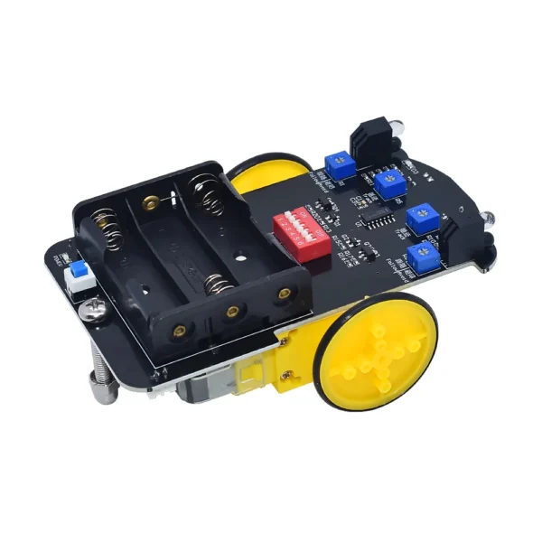 Kit Auto Inteligente Seguidor De Líneas y Evade Obstáculos