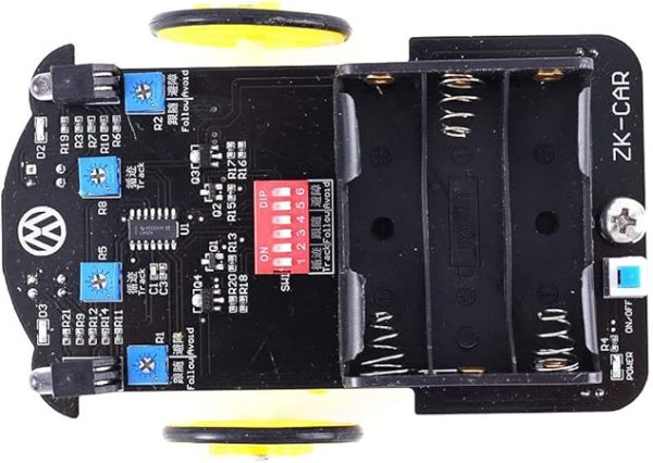 Kit Auto Inteligente Seguidor De Líneas y Evade Obstáculos - Imagen 3