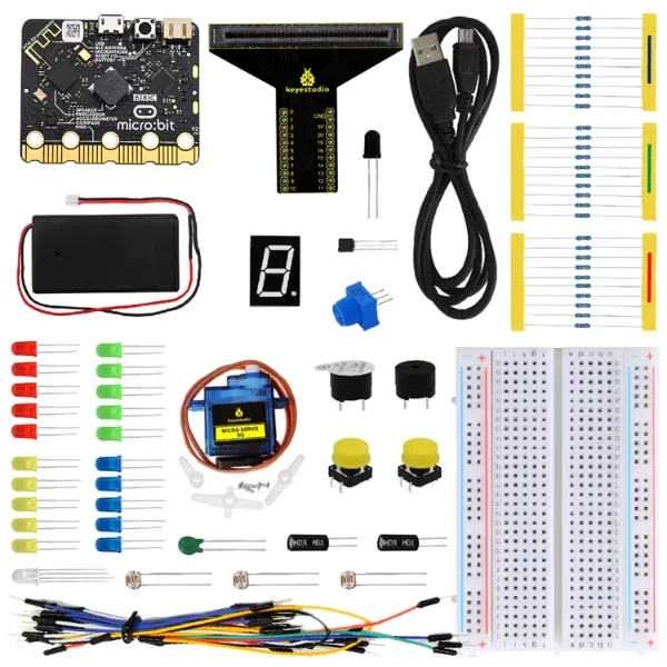 keyestudio Keyestudio Micro:bit V2 Beginner Starter Kit Robótica e IoT MechatronicStore Keyestudio Micro:bit V2 Beginner Starter Kit Robótica e IoT - Imagen 5