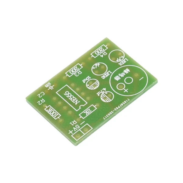 Kit Circuito Multivibrador Monoestable NE555 con LEDs y Bocina Proyecto DIY 3