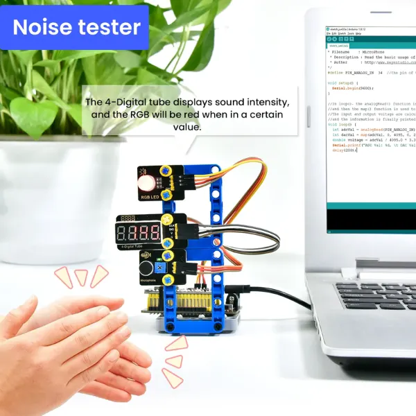 Kit Keyestudio ESP32 24 en 1 Sensor Starter para Programación y Robótica (3)
