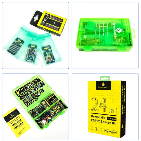 Kit Keyestudio ESP32 24 en 1 Sensor Starter para Programación y Robótica (5)