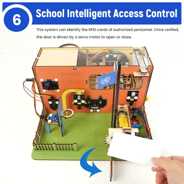 esp32 Kit Keyestudio Smart School Learning ESP32 IoT STEAM para Estudiantes MechatronicStore Kit Keyestudio Smart School Learning ESP32 IoT STEAM para Estudiantes - Imagen 5