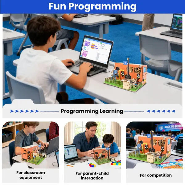 esp32 Kit Keyestudio Smart School Learning ESP32 IoT STEAM para Estudiantes MechatronicStore Kit Keyestudio Smart School Learning ESP32 IoT STEAM para Estudiantes - Imagen 17