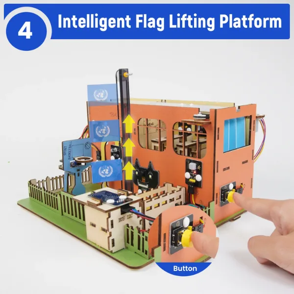 esp32 Kit Keyestudio Smart School Learning ESP32 IoT STEAM para Estudiantes MechatronicStore Kit Keyestudio Smart School Learning ESP32 IoT STEAM para Estudiantes - Imagen 11