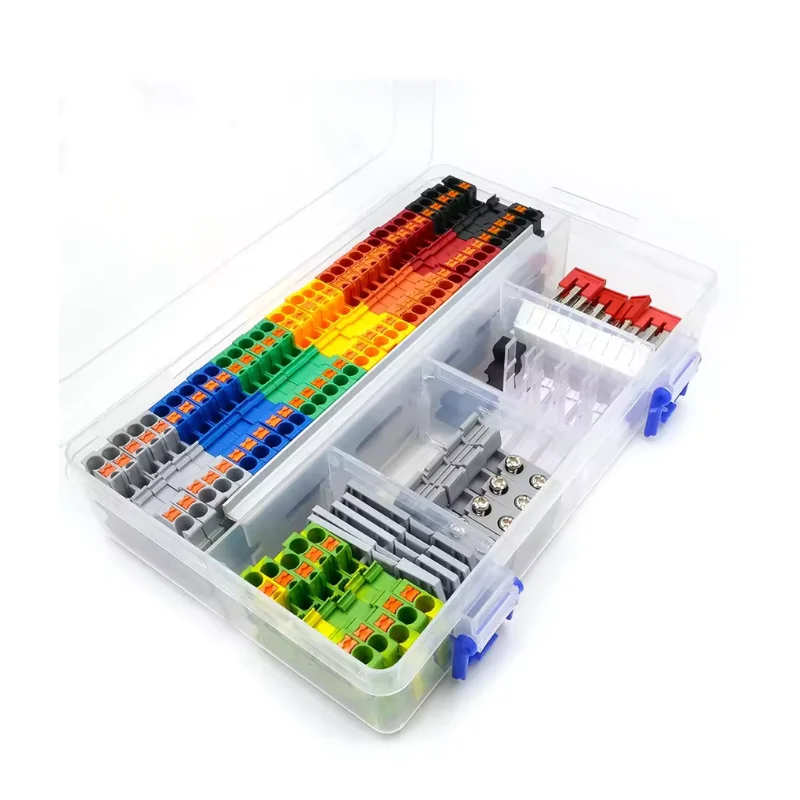 Kit de Bloques de Terminales para Riel DIN PT2.5 12 AWG MechatronicStore Kit de Bloques de Terminales para Riel DIN PT2.5 12 AWG - Imagen 2