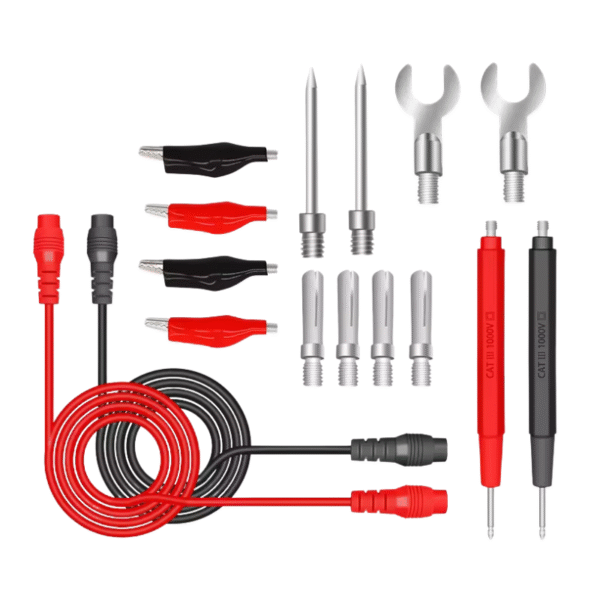 Kit de Puntas Tester, Cables y Pinzas de Prueba para Multímetro ANENG 16 Piezas