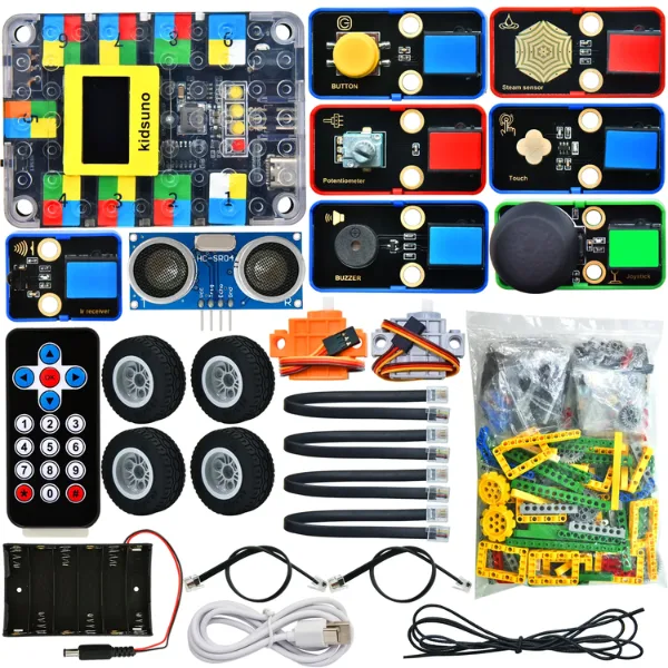Kit de Ingeniería Inteligente Kidsbits para Arduino (Compatible con LEGO) (3)