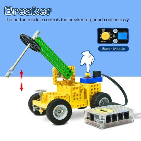 Kit de Ingeniería Inteligente Kidsbits para Arduino (Compatible con LEGO) (6)