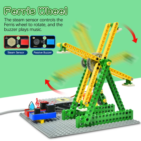 Kit de Ingeniería Inteligente Kidsbits para Arduino (Compatible con LEGO) (7)