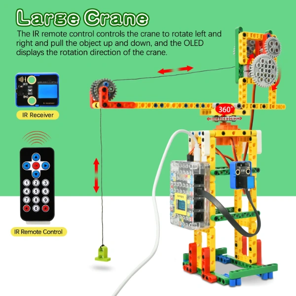Kit de Ingeniería Inteligente Kidsbits para Arduino (Compatible con LEGO) (8)