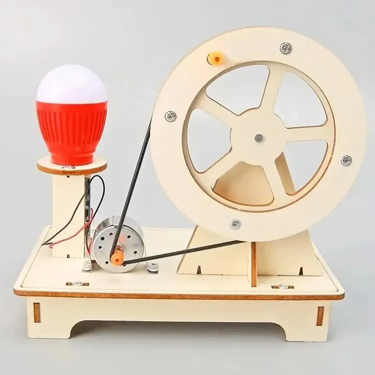 Kit Generador Eléctrico Manual DIY