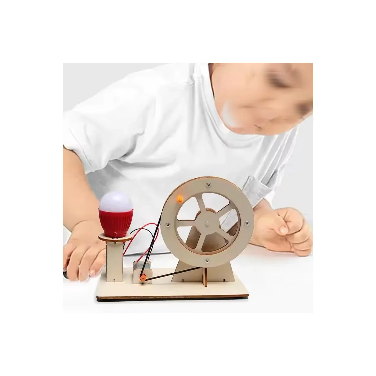 Kit Generador Eléctrico Manual DIY