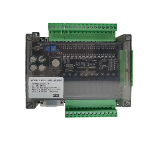 PLC FX3U-24MR RS485 14 Entradas 10