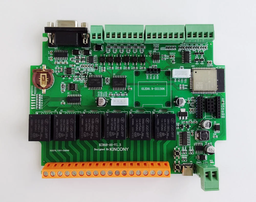 Placa Relés IoT ESP32 KC868-A6 MechatronicStore Placa Relés IoT ESP32 KC868-A6