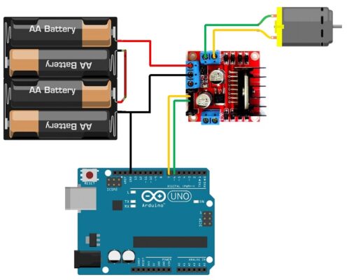 Primeros pasos para controlar un motor con L298N y Arduino