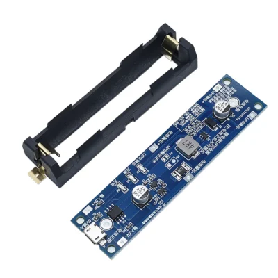 Baterías 18650 MechatronicStore Módulo UPS Booster de Carga Batería 18650 5V SMD