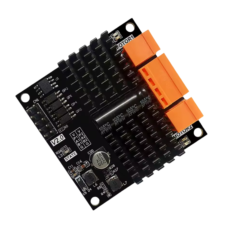 Módulo Driver de Motor DC Dual 12V-24V 12A (Puente H) MechatronicStore Módulo Driver de Motor DC Dual 12V-24V 12A (Puente H)