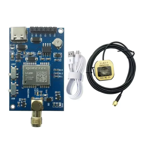 Módulo GNSS RTK de Alta Precisión LC29HDAMD – Doble Banda L1/L5 con Antena