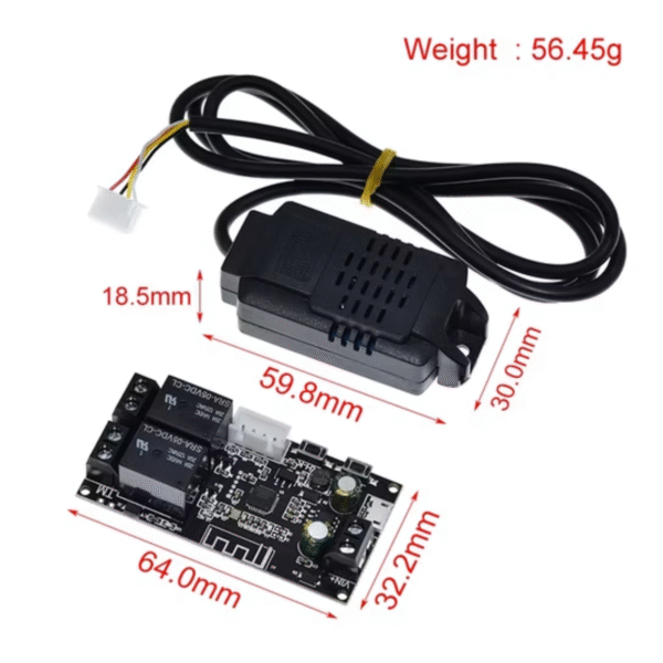 Módulo de Control Dual de Temperatura y Humedad Remoto WIFI - Imagen 4