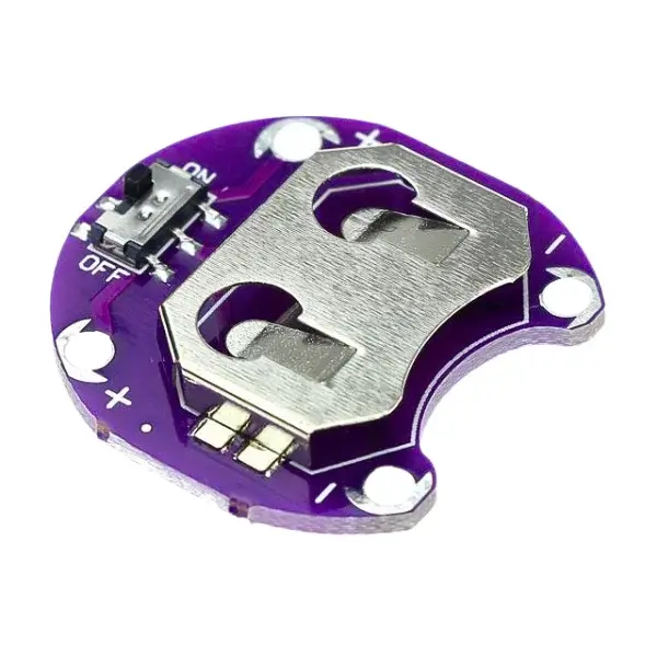 soporte de batería Lilypad Módulo soporte de batería Lilypad MechatronicStore Módulo soporte de batería Lilypad