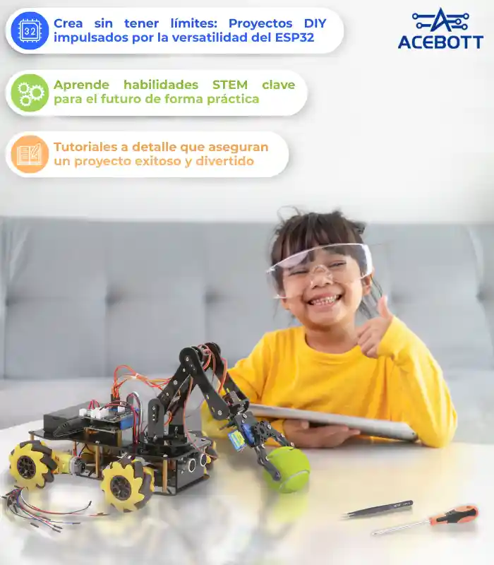 Tienda de electrónica Tienda de electrónica y Arduino MechatronicStore Banner AceBott 1
