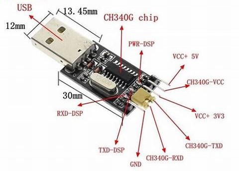 Módulo CH340 USB a TTL
