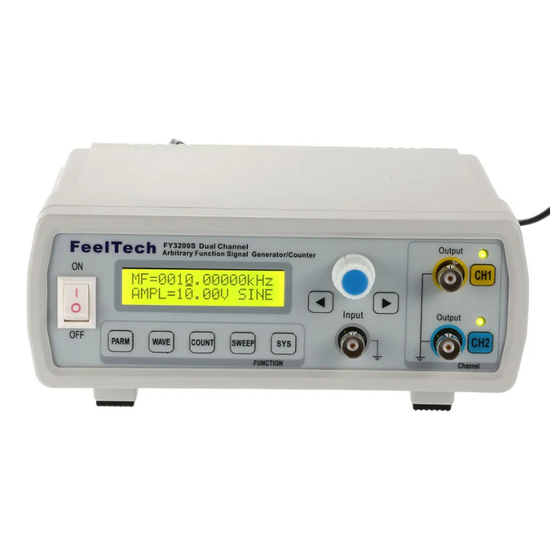Generador de Señales Digital DDS de Doble Canal FY3200S 24MHz MechatronicStore Generador de Señales Digital DDS de Doble Canal FY3200S 24MHz - Imagen 2