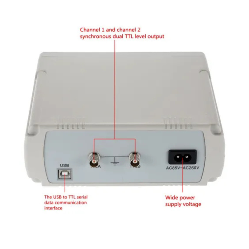 Generador de Señales Digital DDS de Doble Canal FY3200S 24MHz MechatronicStore Generador de Señales Digital DDS de Doble Canal FY3200S 24MHz - Imagen 3
