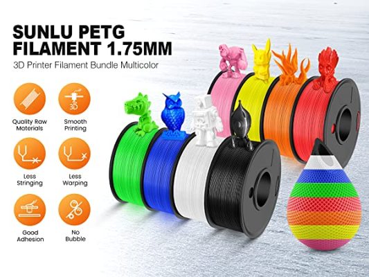 PETG filamento sunlu
