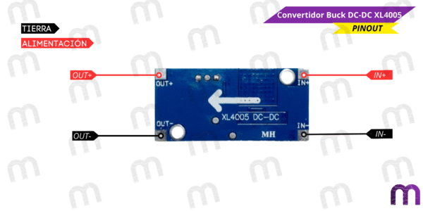 Convertidor Buck DC-DC XL4005 - Imagen 7