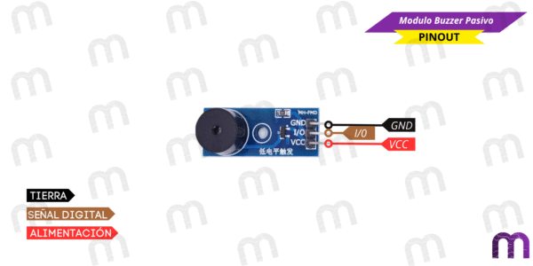 Modulo Buzzer Pasivo - Imagen 3