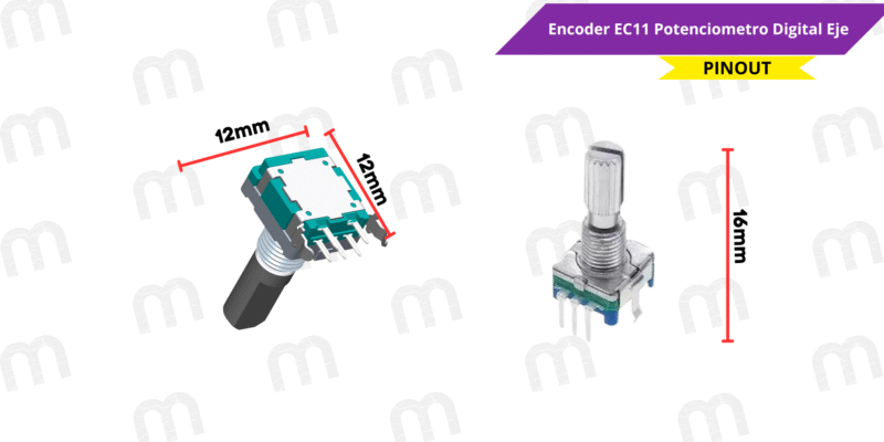 encoder Encoder EC11 Potenciometro Digital Eje