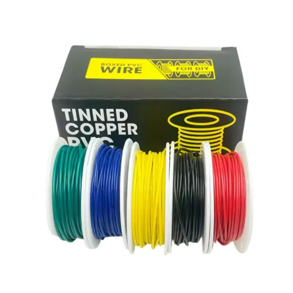 Pack 5 Cables de 20 Metros 24 AWG
