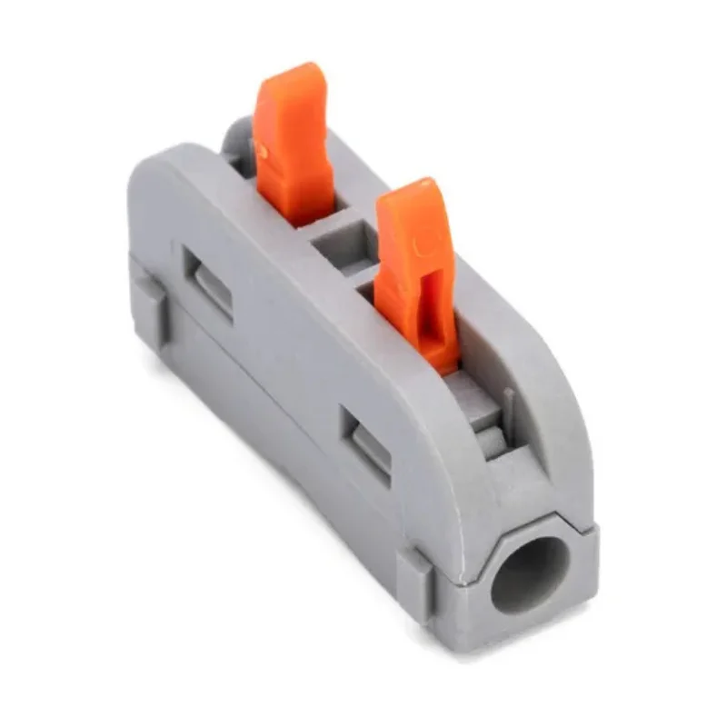 Pack de 100 conectores de empalme rápido tipo Wago 1_1 (2)