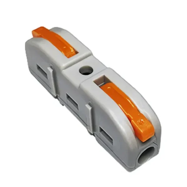 Pack de 50 conectores de empalme rápido tipo Wago 1:1