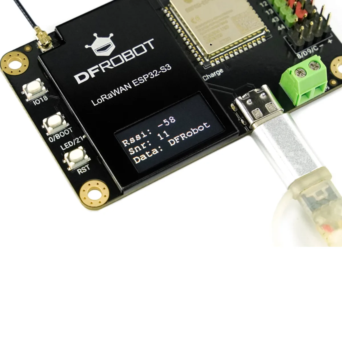 Placa LoRaWAN ESP32 S3 SX1262 Display (2)