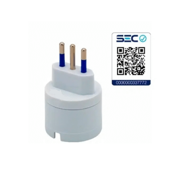 Adaptador Schuko Certificado SEC