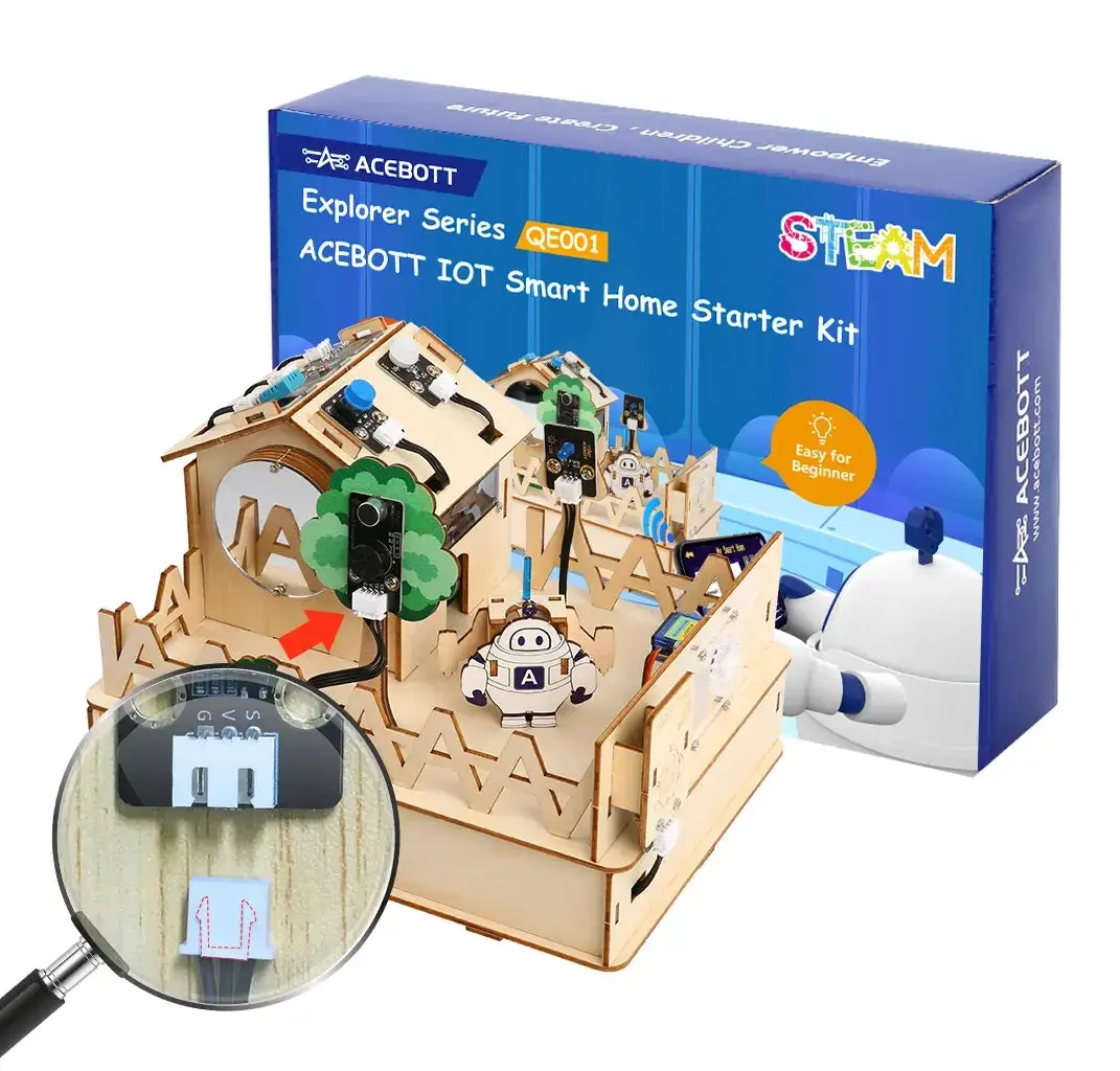 Kit Educativo Casa Inteligente Starter IoT con Wi-fi APP ACEBOTT MechatronicStore Kit Educativo Casa Inteligente Starter IoT con Wi-fi APP ACEBOTT - Imagen 3