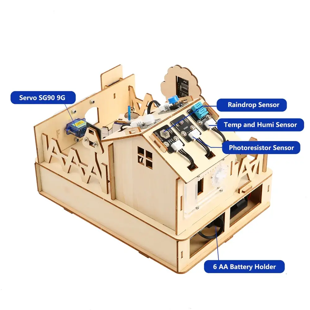 Kit Educativo Casa Inteligente Starter IoT con Wi-fi APP ACEBOTT MechatronicStore Kit Educativo Casa Inteligente Starter IoT con Wi-fi APP ACEBOTT - Imagen 8