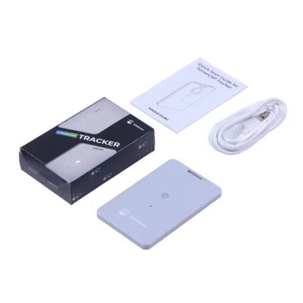 Rastreador LoRaWAN SenseCAP T1000-A para posicionamiento en interiores y exteriores