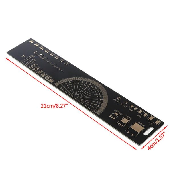 regla 20 cm electronicos