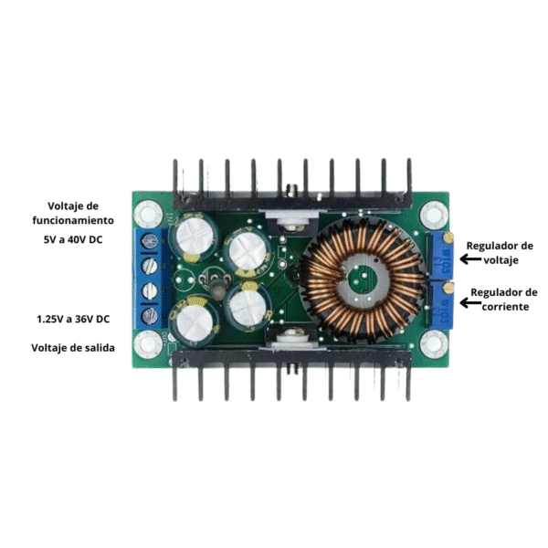 Módulo De Fuente De Alimentación Controlador LED Para Arduino 300W XL4016