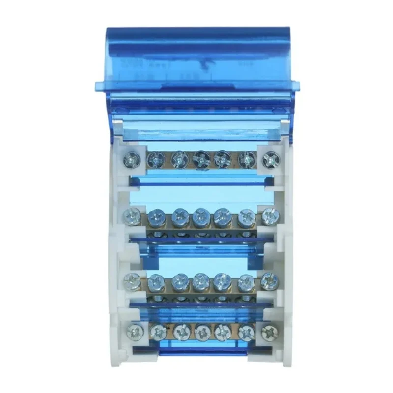 Repartidor Tetrapolar Eléctrico 4x7 Polos – 125A MechatronicStore Repartidor Tetrapolar Eléctrico 4x7 Polos – 125A - Imagen 2