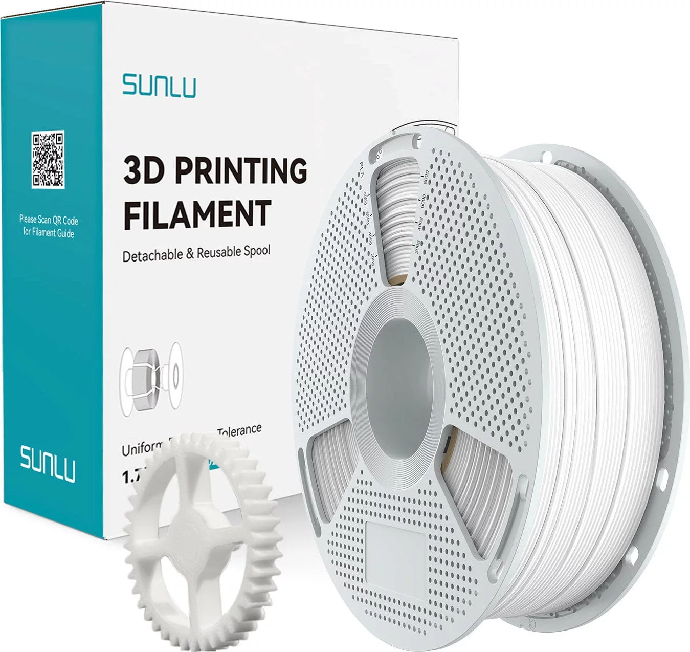 Filamento PC Policarbonato SUNLU 1.75mm 1kg