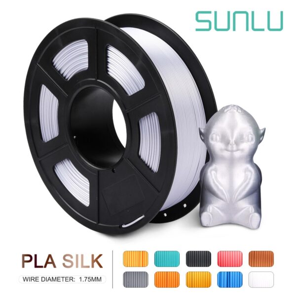 Filamento SunLu Colores Silk Pla 1.75mm