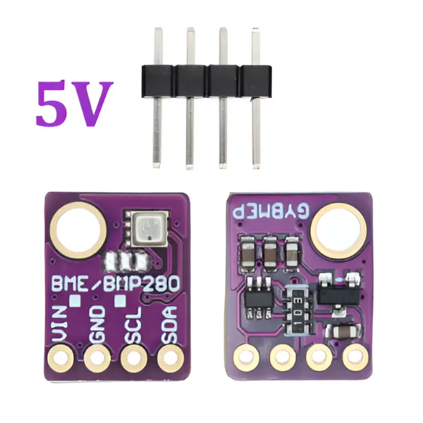 Sensor BME280 de temperatura humedad y presión barométrica I2C SPI 3.3V MechatronicStore Sensor BME280 de temperatura humedad y presión barométrica I2C SPI 3.3V - Imagen 4