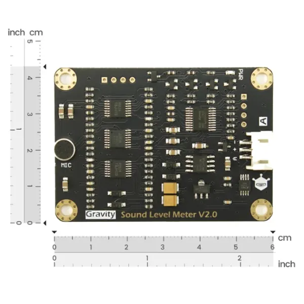 gravity Sensor Medidor de Nivel de Sonido Analógico Gravity V2.0 MechatronicStore Sensor Medidor de Nivel de Sonido Analógico Gravity V2.0 - Imagen 3