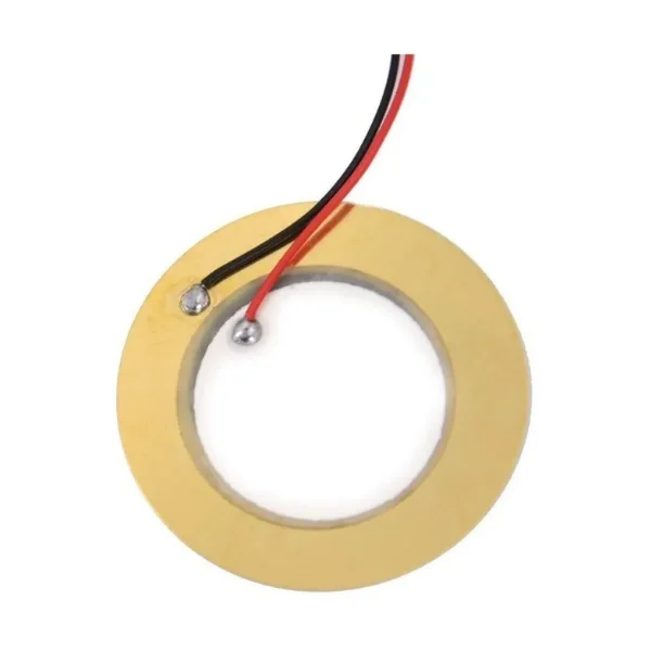 Sensor Piezoeléctrico 27mm con Cable MechatronicStore Sensor Piezoeléctrico 27mm con Cable - Imagen 2