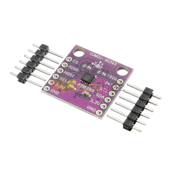 Sensor digital 3D MLX90393 de efecto Hall Posición y orientación sin contacto